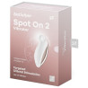 Satisfyer Stimulateur de Clitoris Spot On 2 Blanc